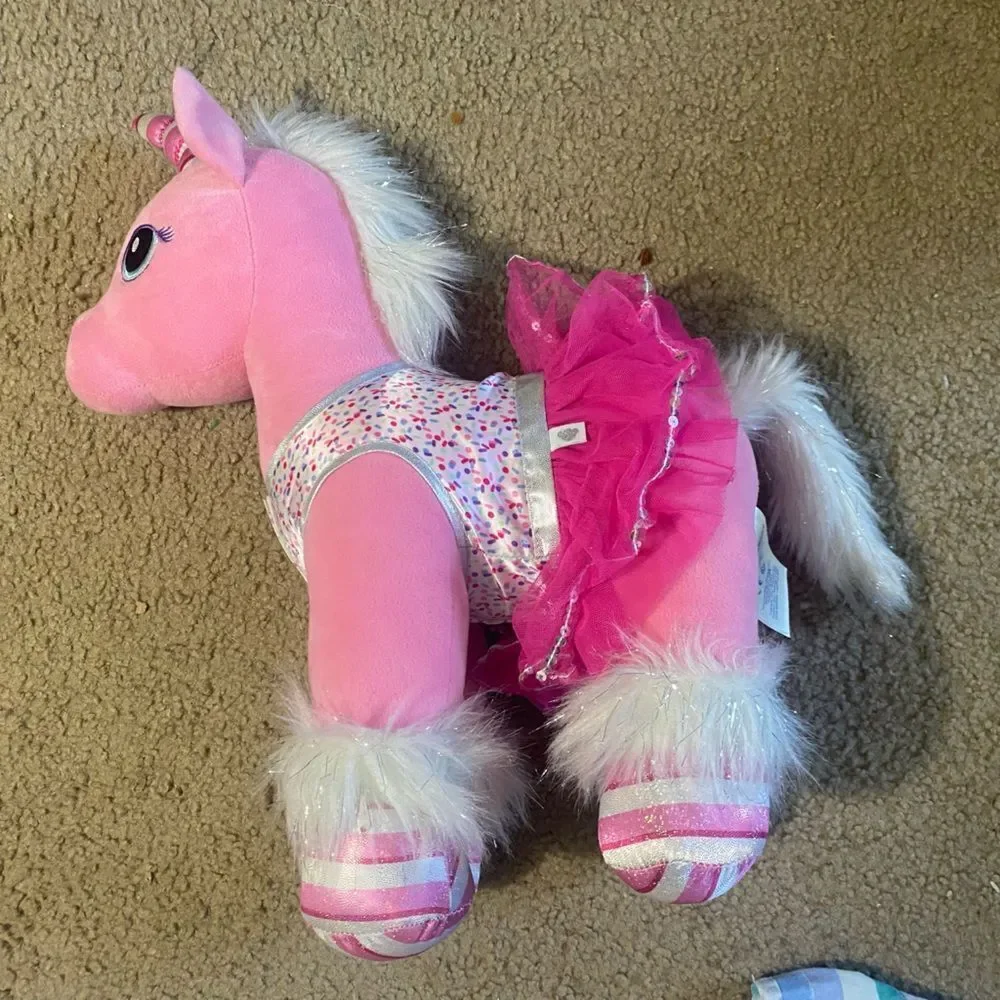 Unicorn Build-A-Bear Stuffed Animal
